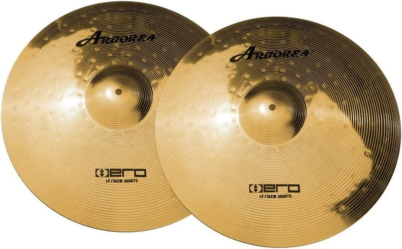 Arborea طقم صنجات سبائك الصنجات طقم صنجات درام 14"/16"/18"/20" مع حقيبة صنجات مجانية 5 قطع صنجات لطقم درام - Image 2